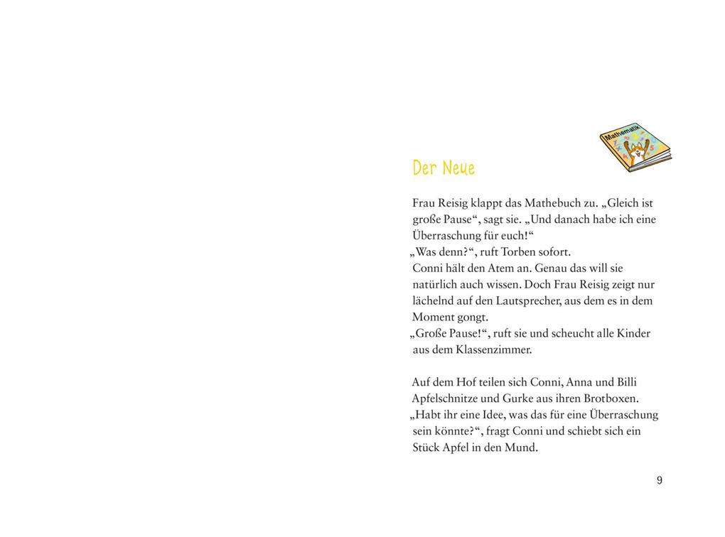 Weitere Ansicht: Conni Erzählbände 46: Conni und der neue Lehrer | Julia Boehme