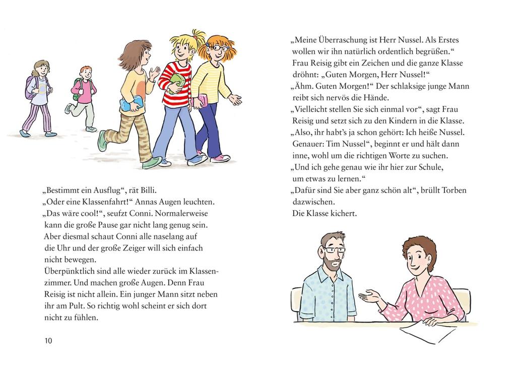 Weitere Ansicht: Conni Erzählbände 46: Conni und der neue Lehrer | Julia Boehme