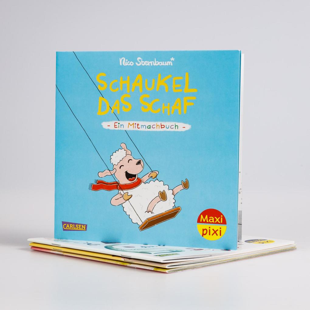 Weitere Ansicht: Maxi-Pixi-4er-Set 122: Neue Bilderbücher zum Mitmachen (4x1 Exemplar) | Diverse