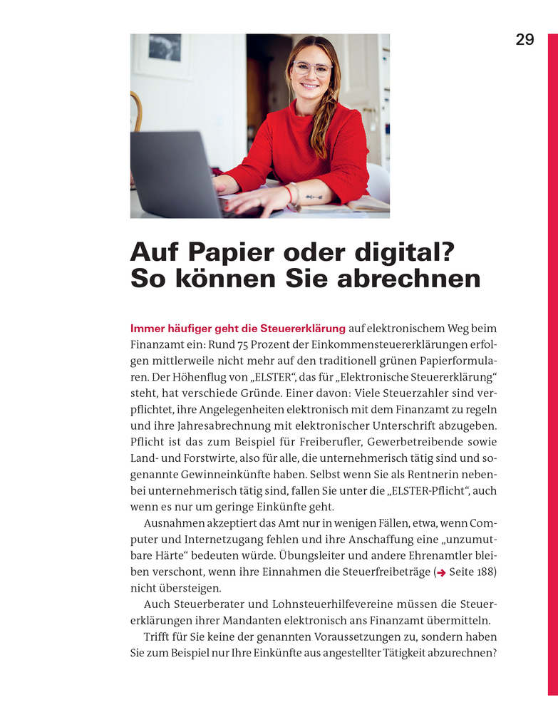 Weitere Ansicht: Steuererklärung 2025/2026 - Arbeitnehmer, Beamte | Udo Reuß