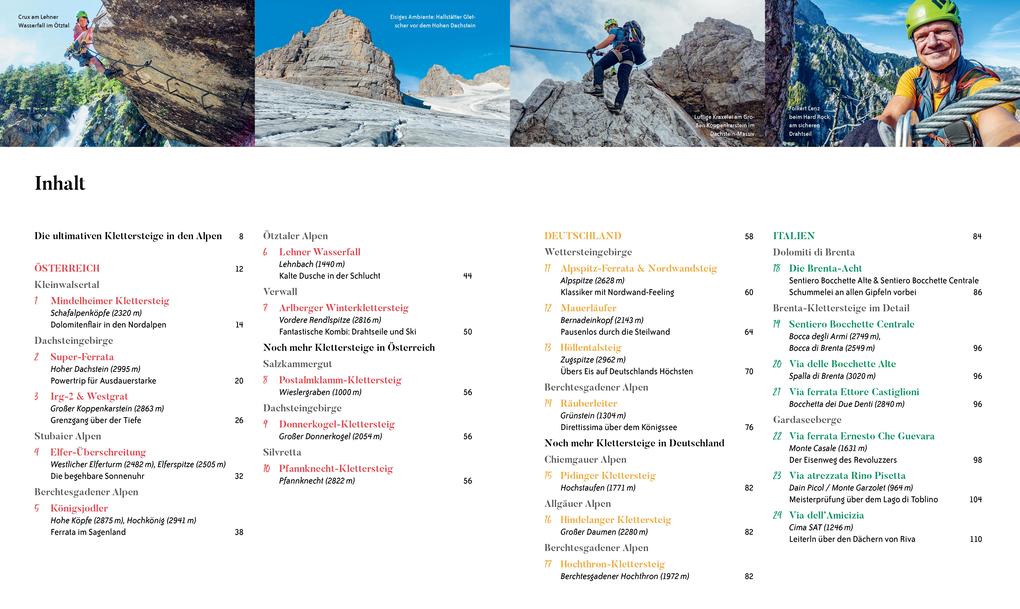Weitere Ansicht: Die ultimativen Klettersteige in den Alpen | Folkert Lenz