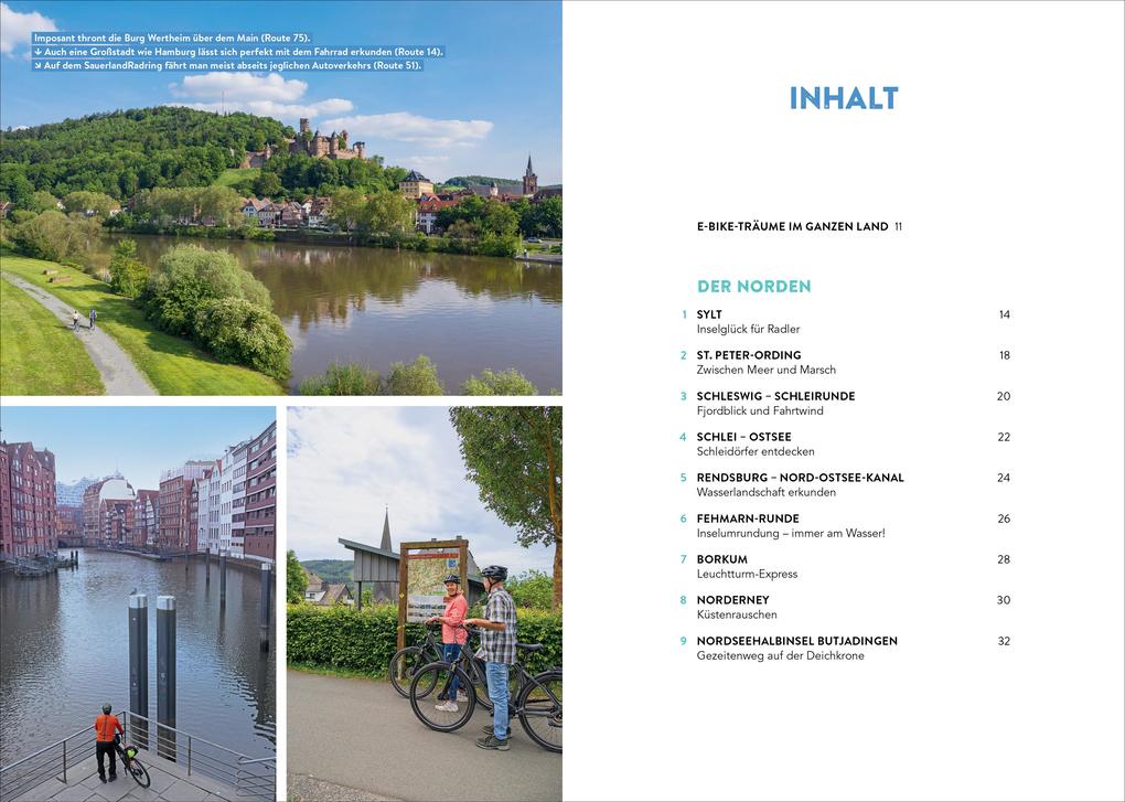 Weitere Ansicht: Die 100 schönsten E-Bike-Touren in Deutschland | Thorsten Brönner