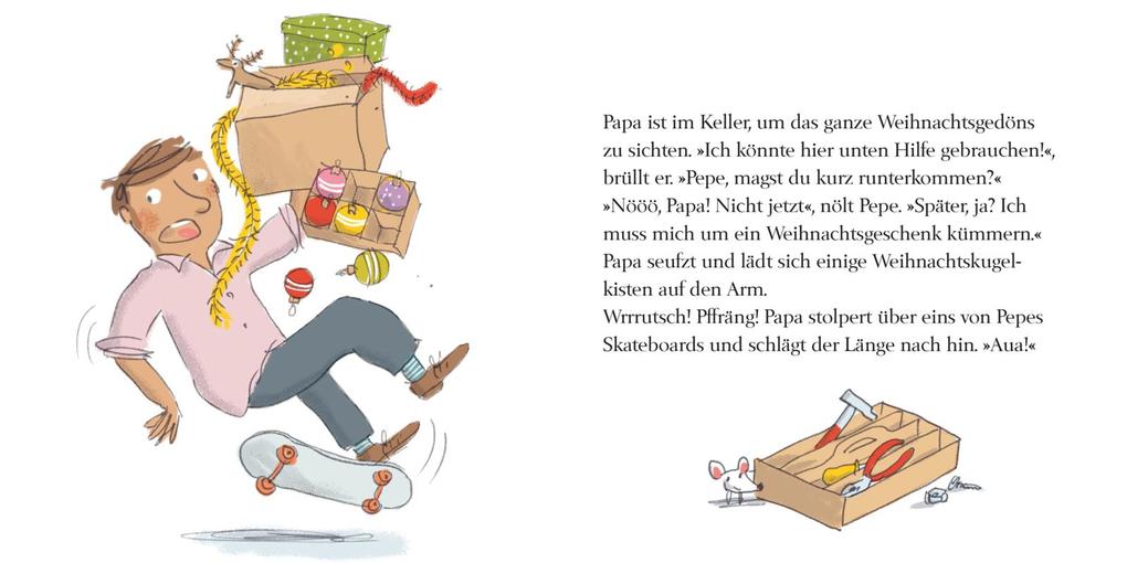 Weitere Ansicht: Maxi Pixi 479: Der kleine Herr Heimlich feiert Weihnachten | Anke Loose
