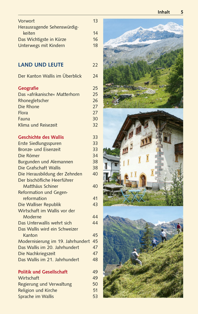 Weitere Ansicht: TRESCHER Reiseführer Wallis | Natascha Thoma, Isa Ducke