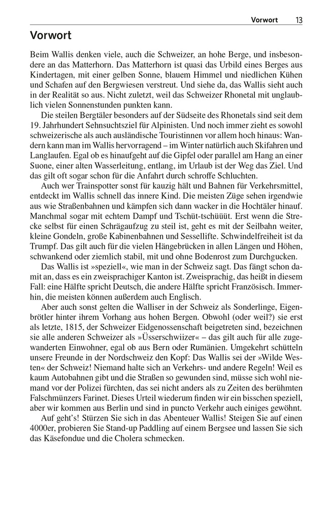 Weitere Ansicht: TRESCHER Reiseführer Wallis | Natascha Thoma, Isa Ducke