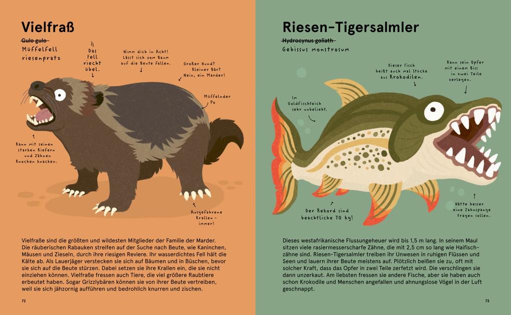 Weitere Ansicht: Das Lexikon gruseliger Tiere | Philip Bunting
