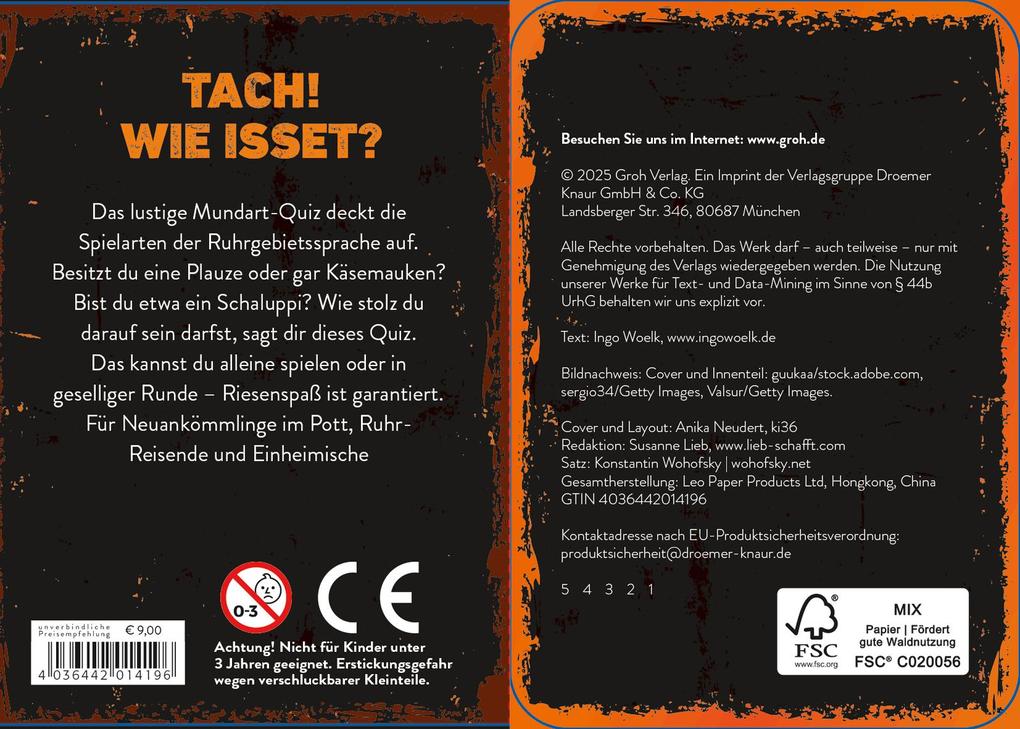 Weitere Ansicht: Hömma! Das Ruhrpott-Dialekt-Quiz | Ingo Woelk