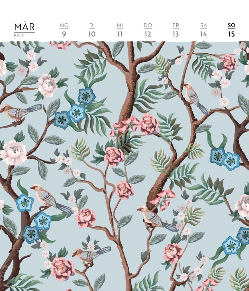 Weitere Ansicht: Origami-Wochenkalender 2026