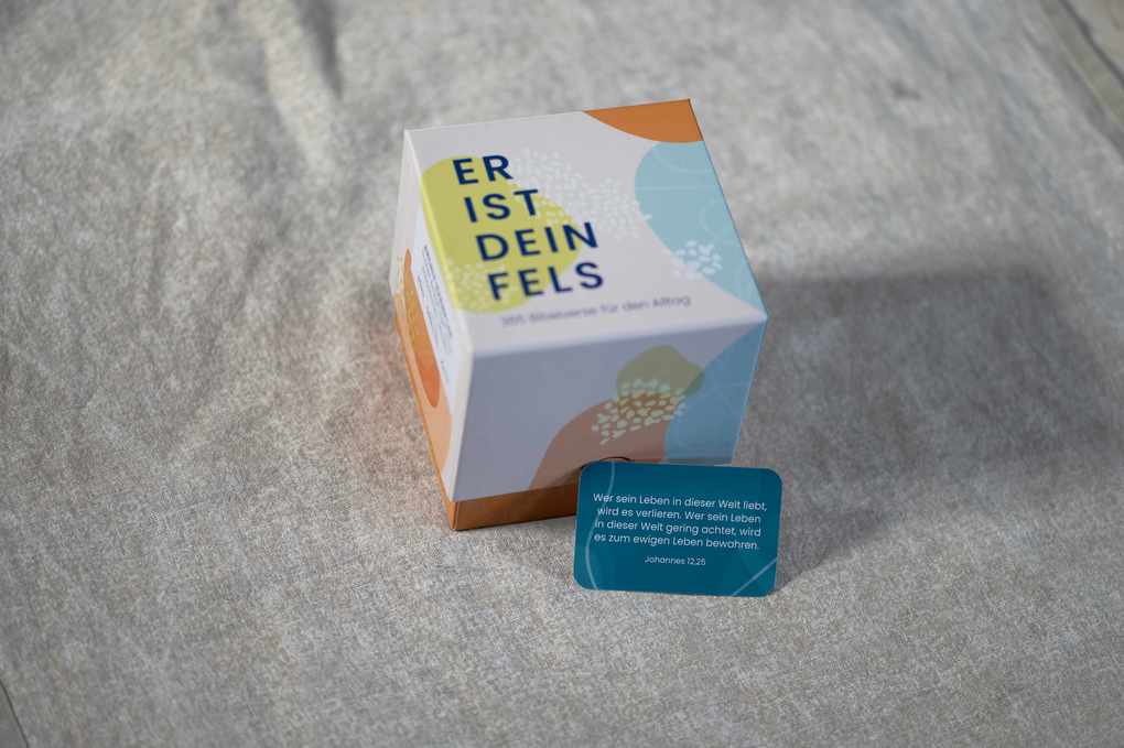 Weitere Ansicht: Er ist dein Fels - Wortbox