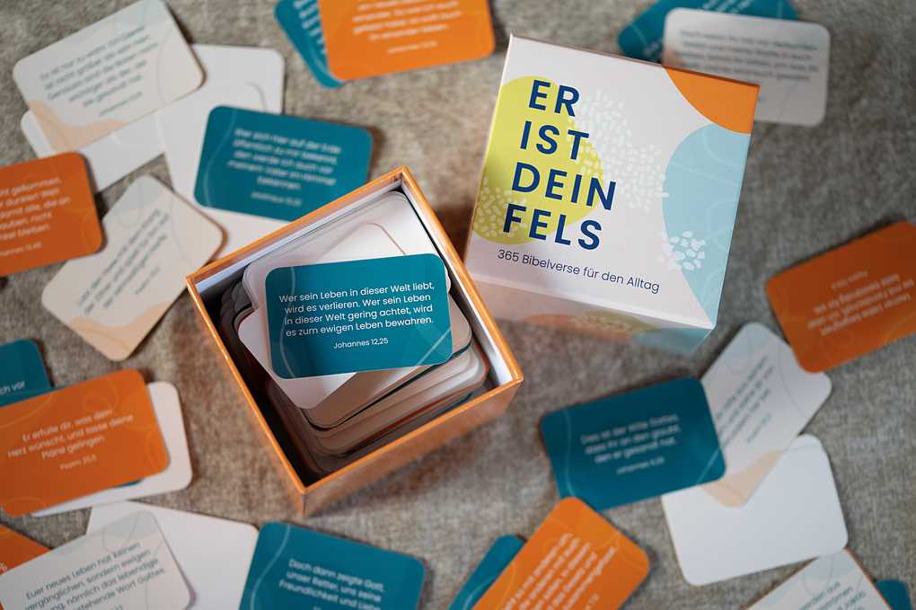 Weitere Ansicht: Er ist dein Fels - Wortbox