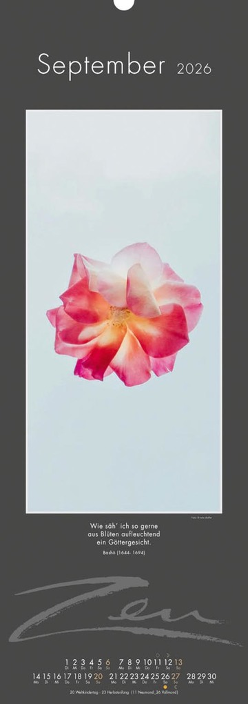 Weitere Ansicht: Zen-Kalender 2026 | Vis Orth