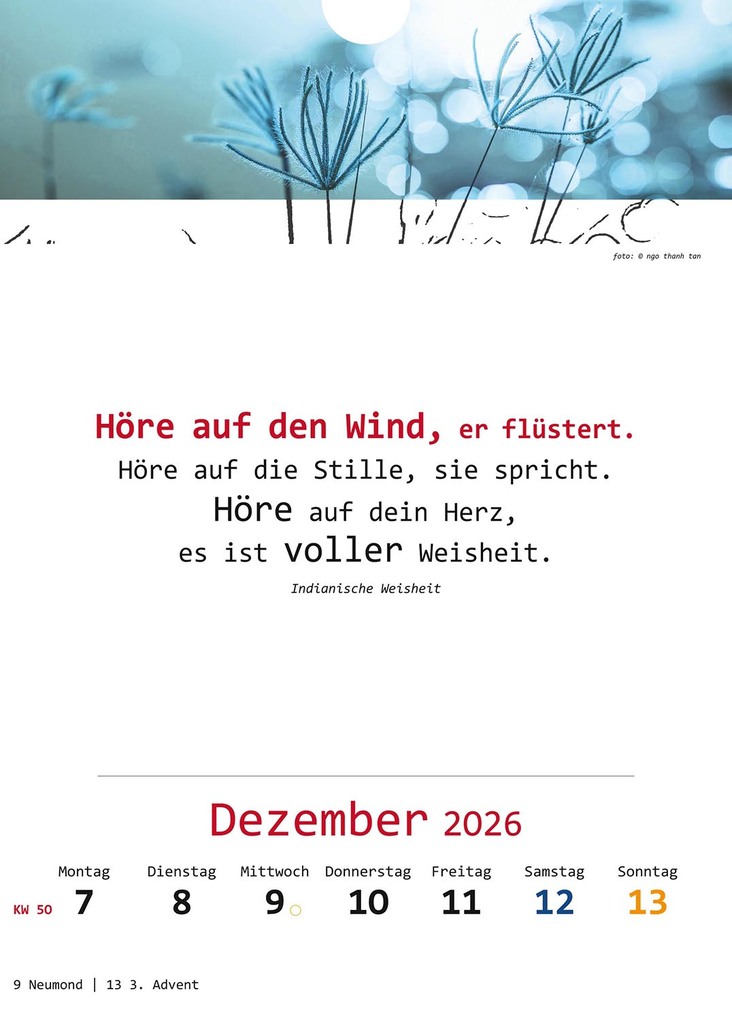 Weitere Ansicht: Ich-Kalender 2026