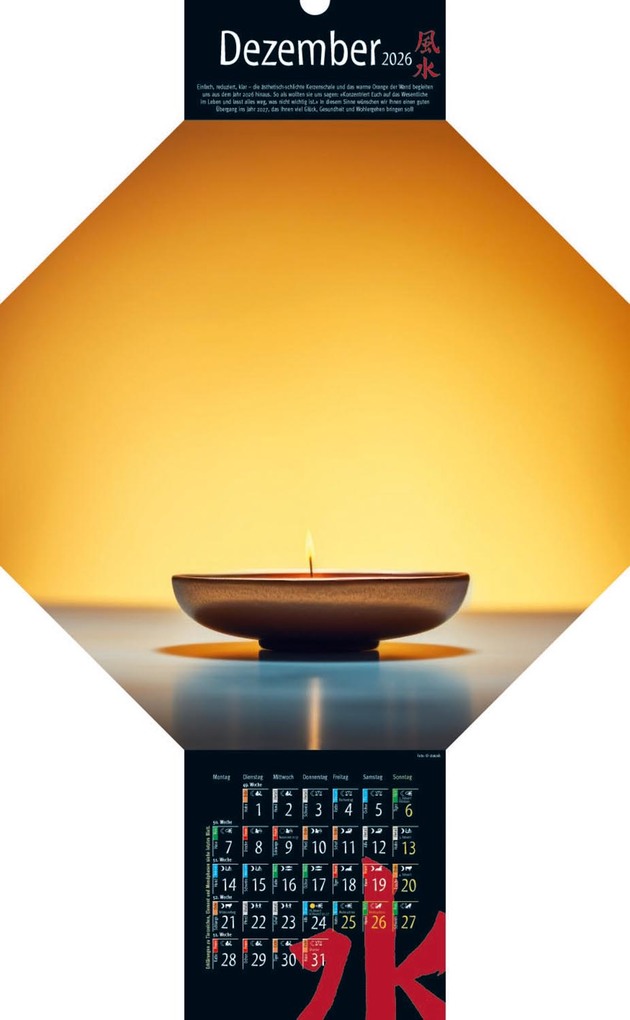 Weitere Ansicht: Feng-Shui-Kalender 2026