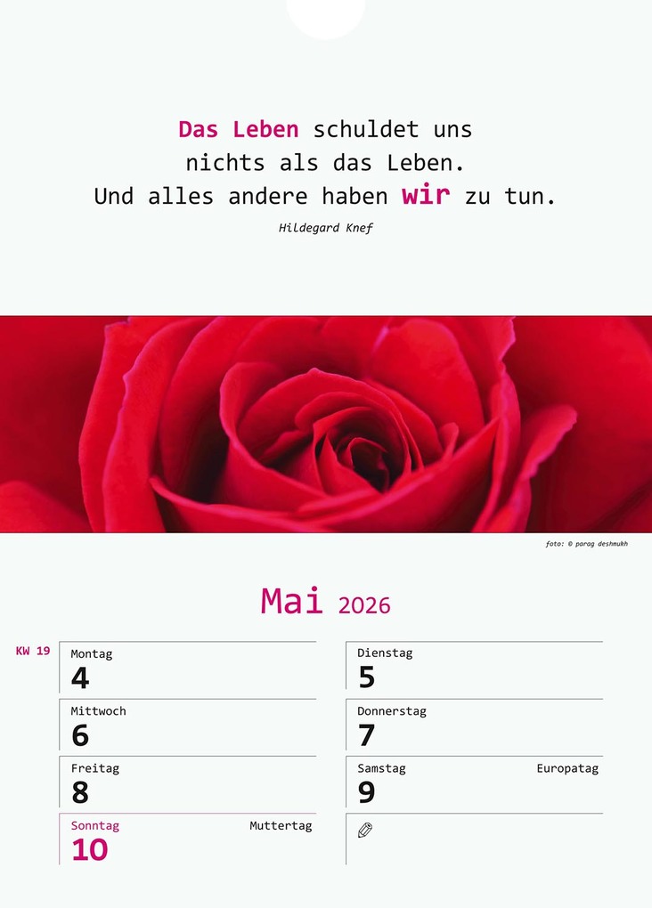 Weitere Ansicht: Wir-Kalender 2026