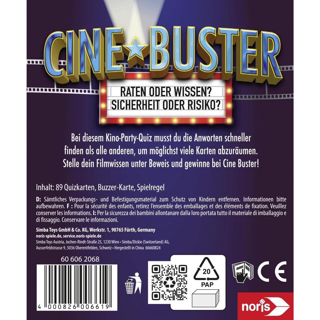 Weitere Ansicht: Cine Buster