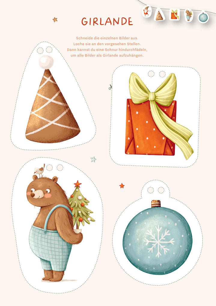 Weitere Ansicht: Basteln & Spielen zu Weihnachten