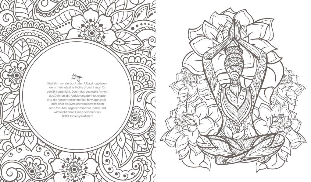 Weitere Ansicht: Ausmalreise Selfcare im Winter