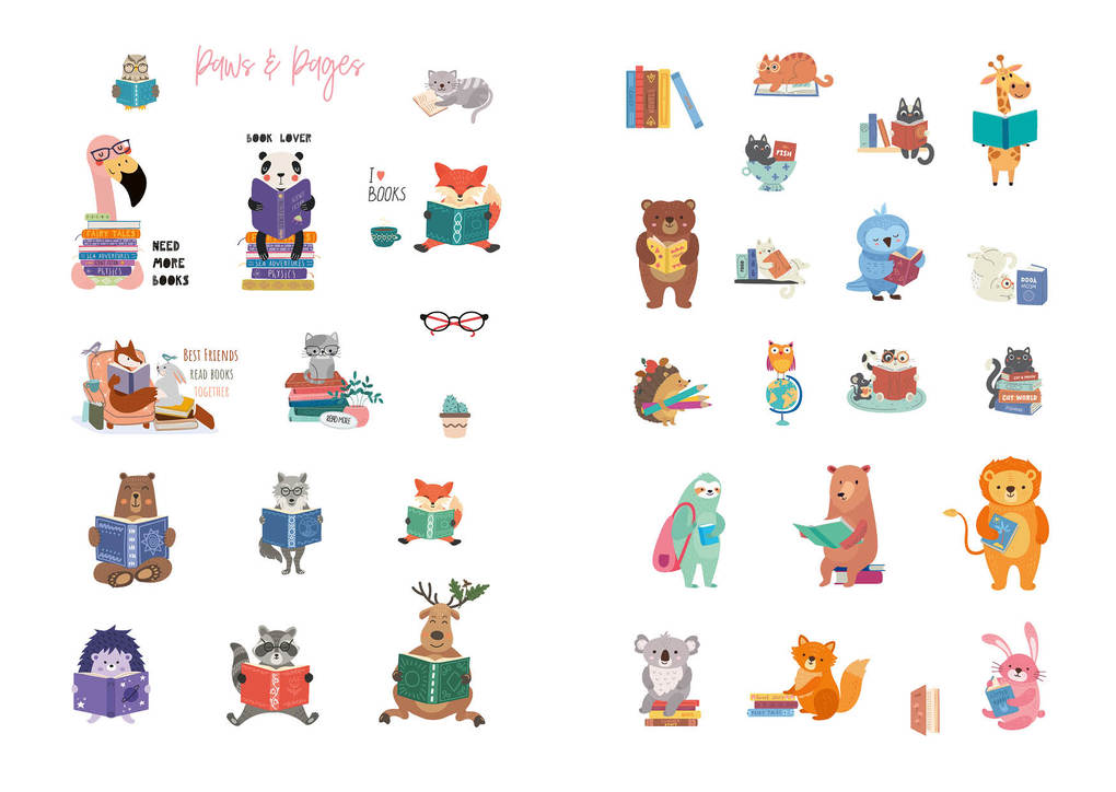 Weitere Ansicht: I love books - Mein Stickerbuch: Für alle #booklover