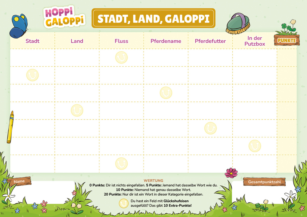 Weitere Ansicht: HOPPi GALOPPi: Stadt, Land, Galoppi | Hella Gabbert