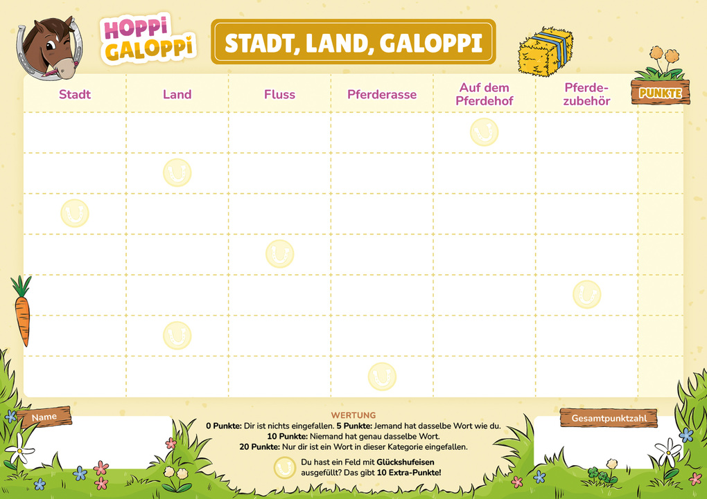 Weitere Ansicht: HOPPi GALOPPi: Stadt, Land, Galoppi | Hella Gabbert