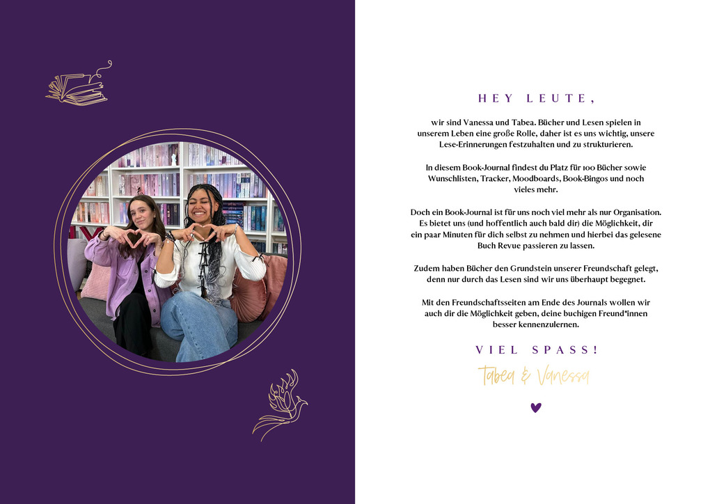 Weitere Ansicht: Books are dreams made real - Mein Buch-Journal - von den Booktokerinnen @tabeajoanna und @lxvanessaxl: Für alle #booklover | Tabea Grunert, Vanessa Bezikofer