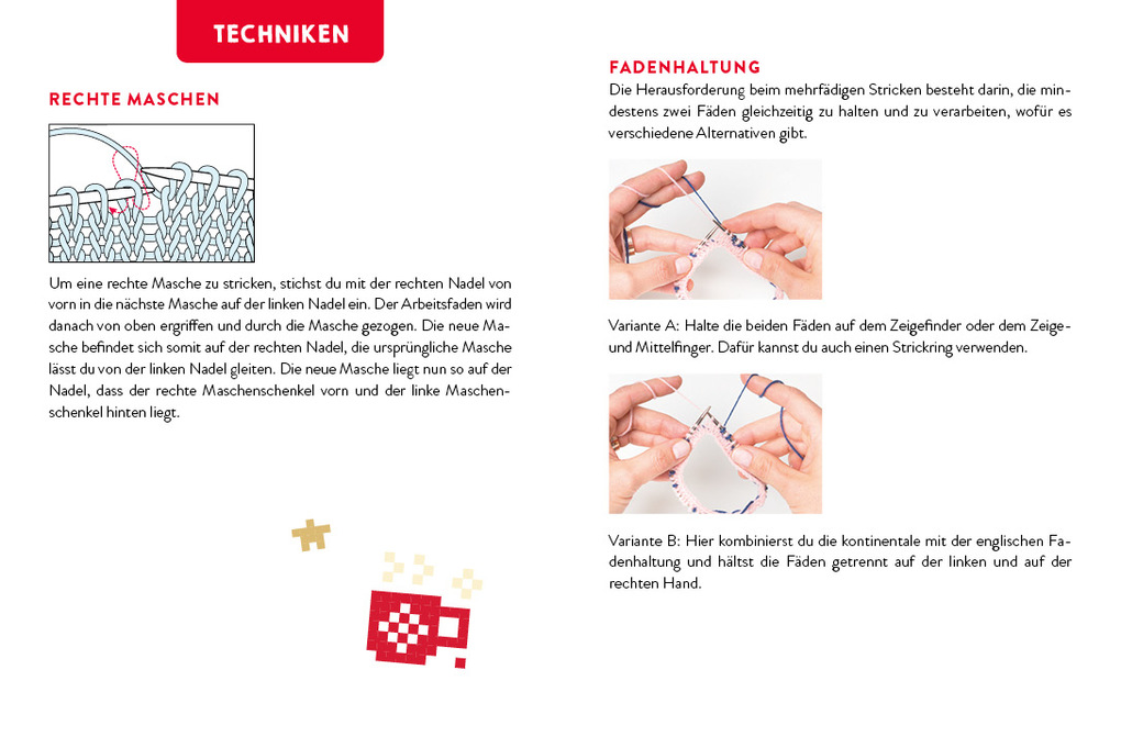 Weitere Ansicht: 55 x stricken - Weihnachts-Motive: Deine Strickmustersammlung als Kartenset | Marisa Nöldeke