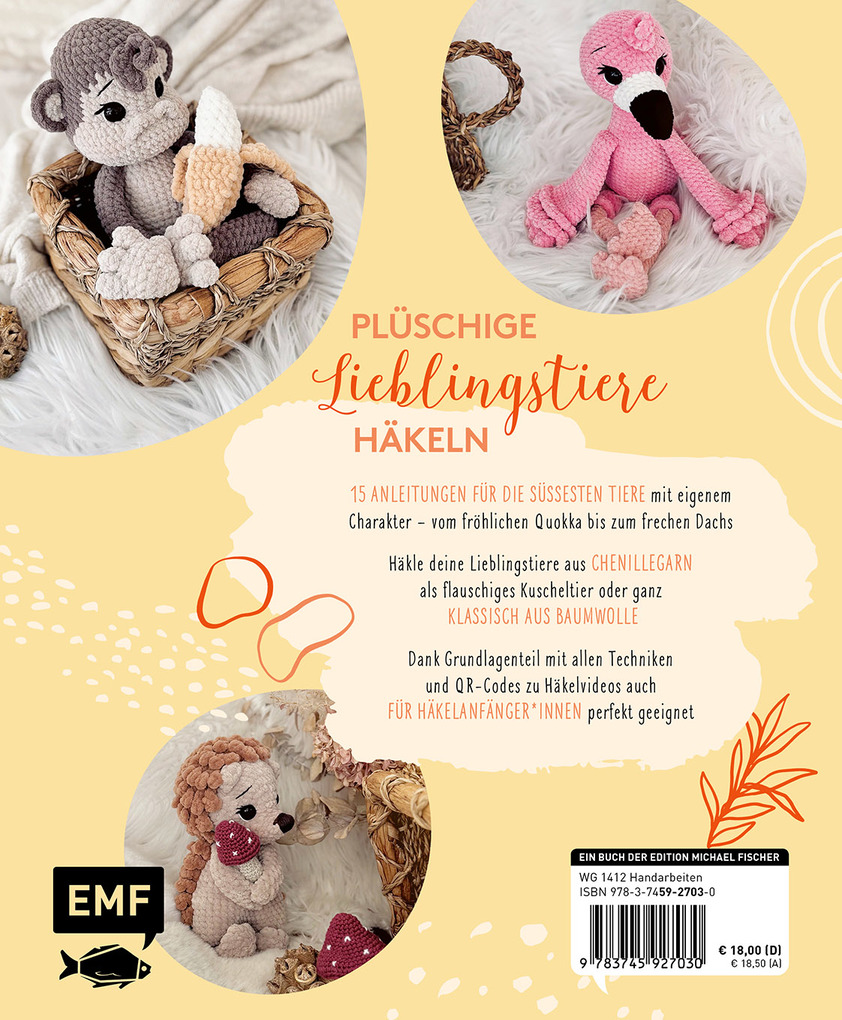 Weitere Ansicht: Amigurumis - cute and plushy! | Annemarie Sichermann