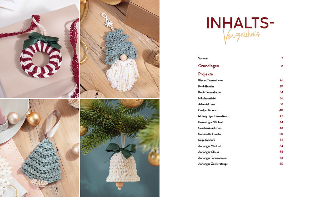 Weitere Ansicht: Häkeln mit Rope-Garn super easy - Skandi-Christmas | Natalie Nar