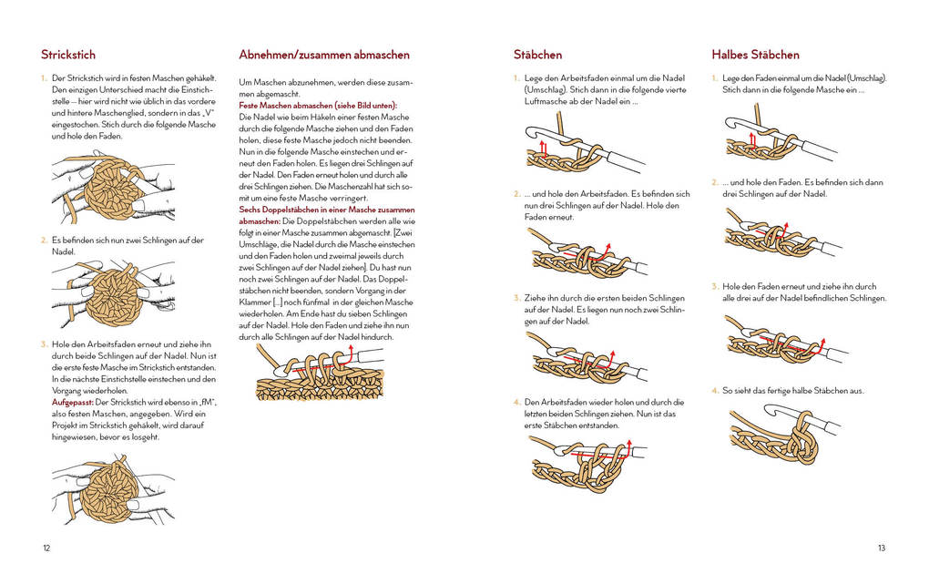 Weitere Ansicht: Häkeln mit Rope-Garn super easy - Skandi-Christmas | Natalie Nar