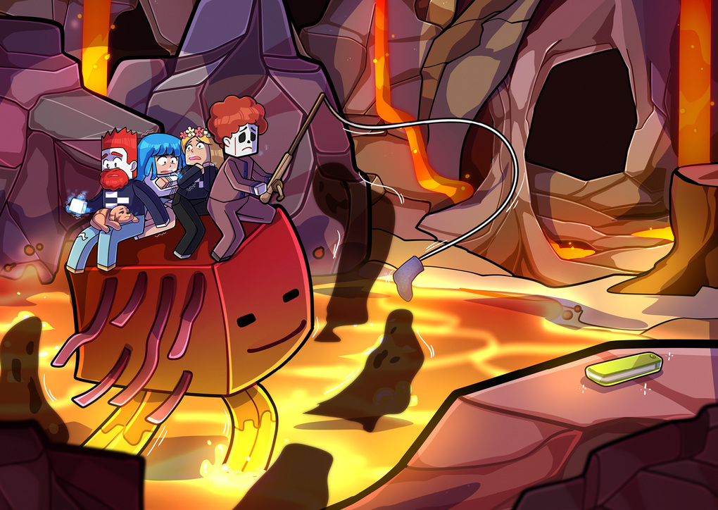 Weitere Ansicht: Benx und das Verschwinden im Nether | Thomas Rackwitz, Benx