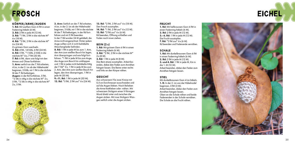 Weitere Ansicht: Mini-Amigurumis - Süße Waldbewohner | Julia Chiang