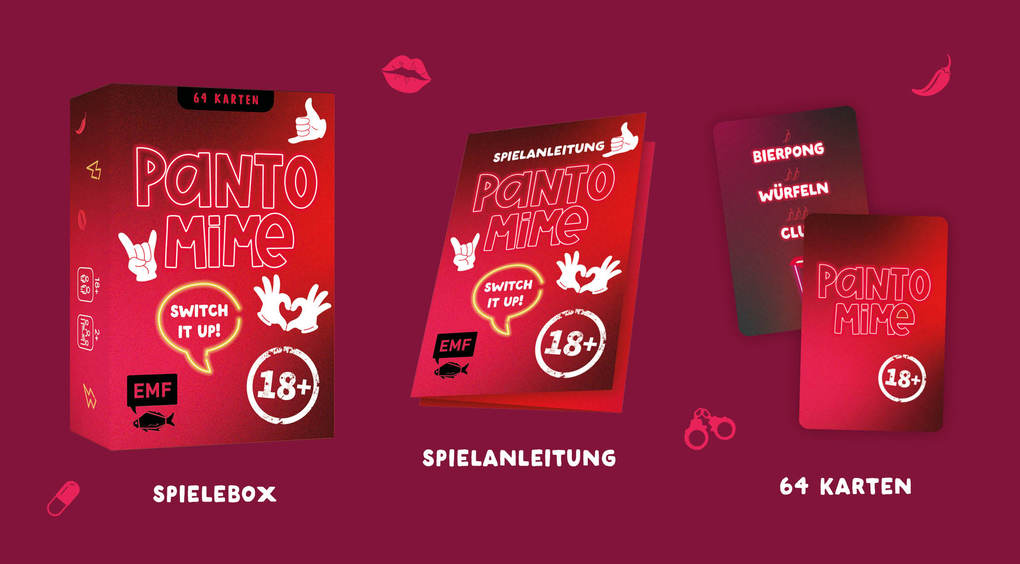 Weitere Ansicht: Kartenspiel: Pantomime - Switch it up! - Ü18