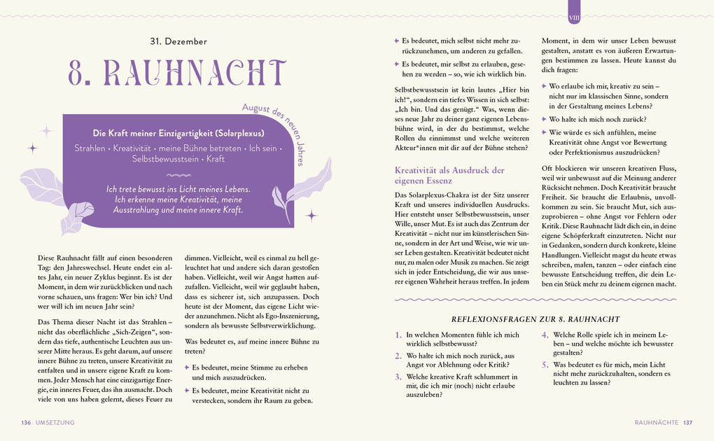 Weitere Ansicht: Rauhnächte - Reguliere dein Nervensystem und schaffe die Basis für persönliches Wachstum | Tanja Suppiger