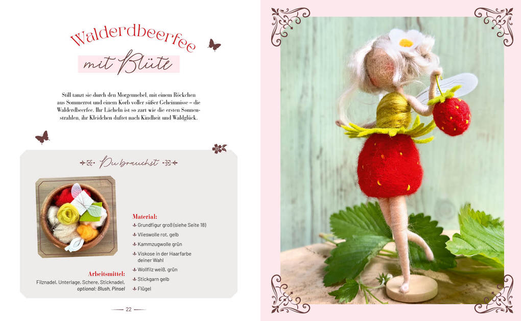 Weitere Ansicht: Zauberhaft gefilzt: Wichtel, Elfen & Co. ganz einfach aus Märchenwolle filzen | Lydia Schade-Fox