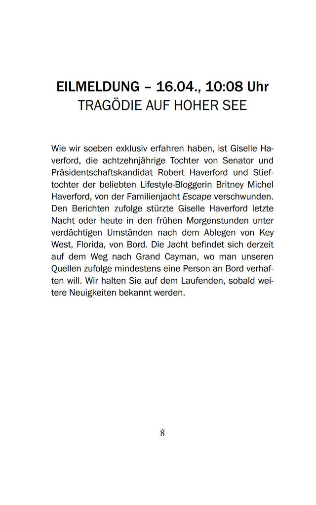 Weitere Ansicht: Girls' Trip - Vier Freundinnen. Eine Luxusjacht. Eine tödliche Reise. | Jan Gangsei