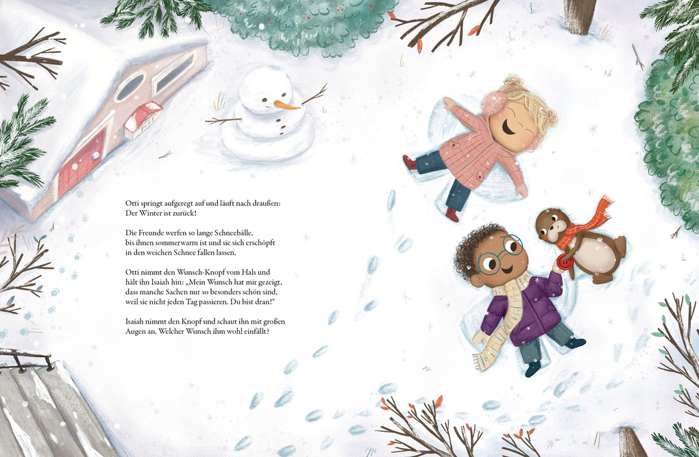 Weitere Ansicht: Mein Knopf, ein Universum: Magische Winter-Wünsche | Carmen Kroll, Carmushka