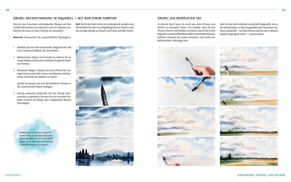 Weitere Ansicht: Die Kunst der Aquarellmalerei - das große Watercolor-Grundlagenwerk | Rabiyat Alieva