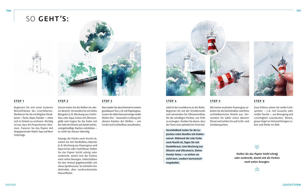 Weitere Ansicht: Die Kunst der Aquarellmalerei - das große Watercolor-Grundlagenwerk | Rabiyat Alieva