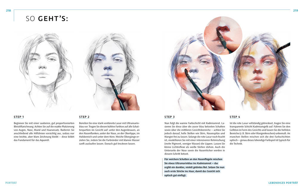 Weitere Ansicht: Die Kunst der Aquarellmalerei - das große Watercolor-Grundlagenwerk | Rabiyat Alieva