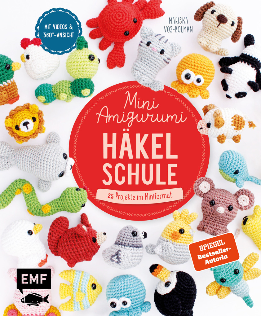 Weitere Ansicht: Die Mini-Amigurumi-Häkelschule | Mariska Vos-Bolman