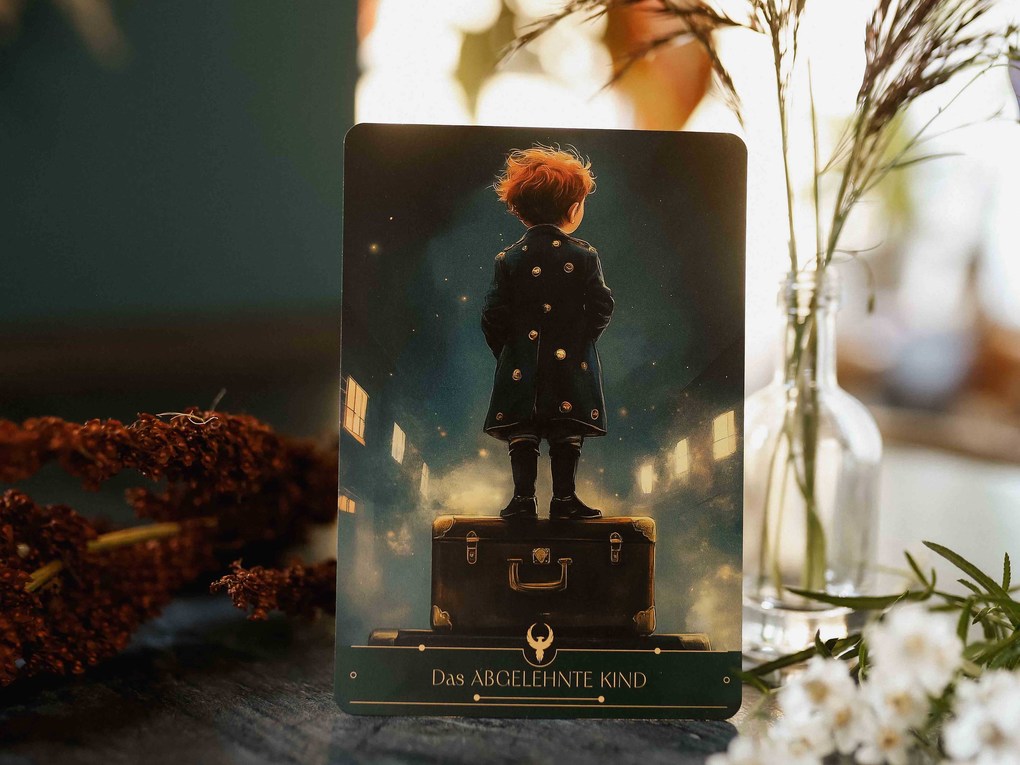 Weitere Ansicht: Die Phönixkarten für dein Inneres Kind - 44 Archetypenkarten und 192-seitiges farbiges Booklet | Anne Vonjahr