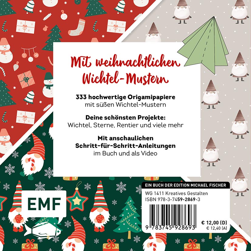 Weitere Ansicht: 333 Origami - Wichtel-Weihnachten