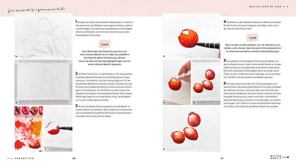 Weitere Ansicht: Watercolor - Malen mit Aquarell | Monica Schick