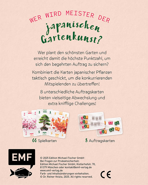 Weitere Ansicht: Kartenspiel: Niwa - Japanischer Garten: Das Taktik-Spiel mit vielseitigen Aufträgen | Reiner Knizia