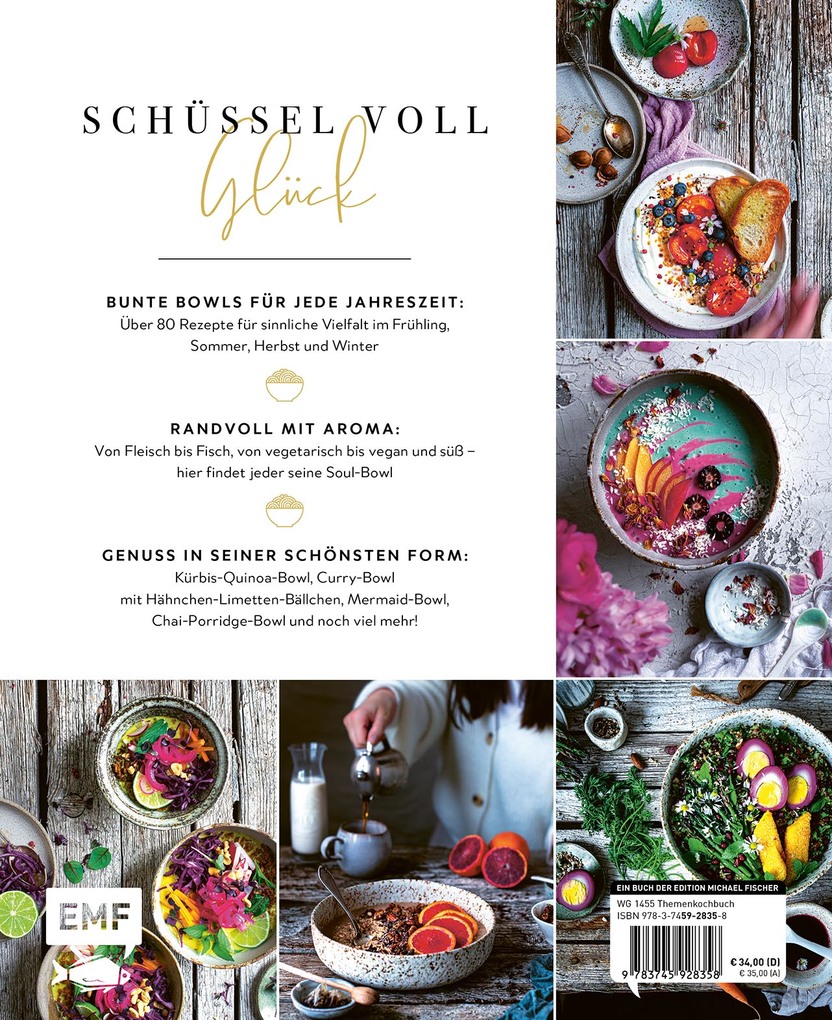 Weitere Ansicht: Soulfood Bowls - 80 Wohlfühl-Rezepte mit Aromenfeuerwerk | Katharina Küllmer