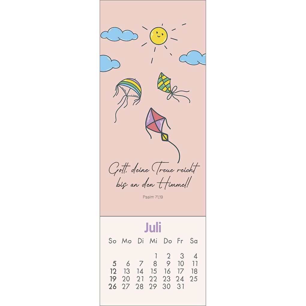 Weitere Ansicht: Mein wundervoller Lesezeichenkalender 2026