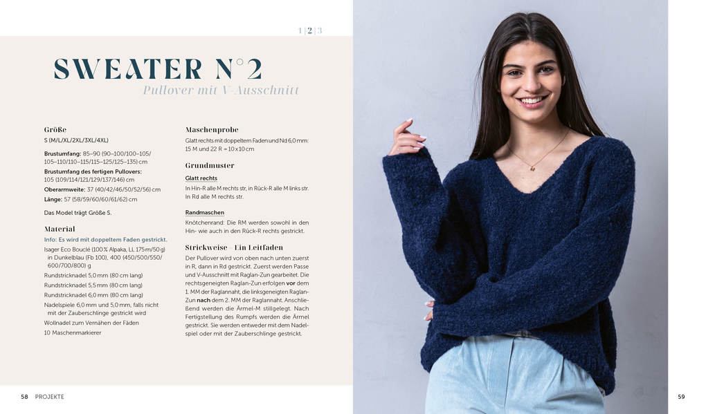 Weitere Ansicht: Cosy Sweater stricken | Nadine Hirschi