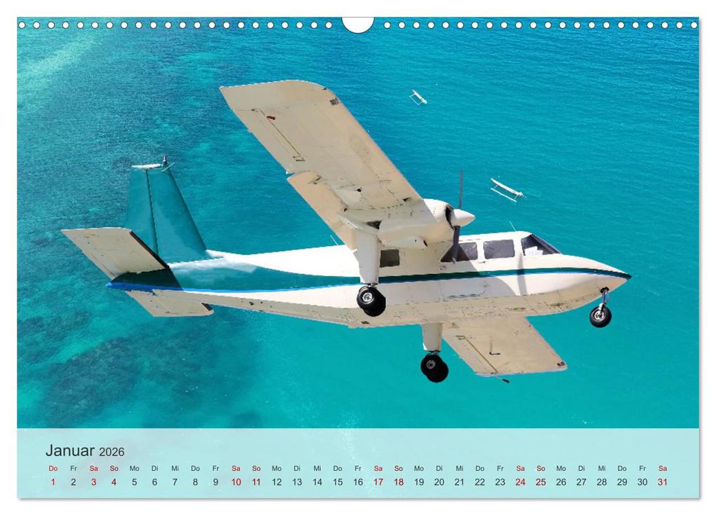 Weitere Ansicht: Flugzeuge über den Wolken (Wandkalender 2026 DIN A3 quer), CALVENDO Monatskalender | Gerhard Bittner, Calvendo