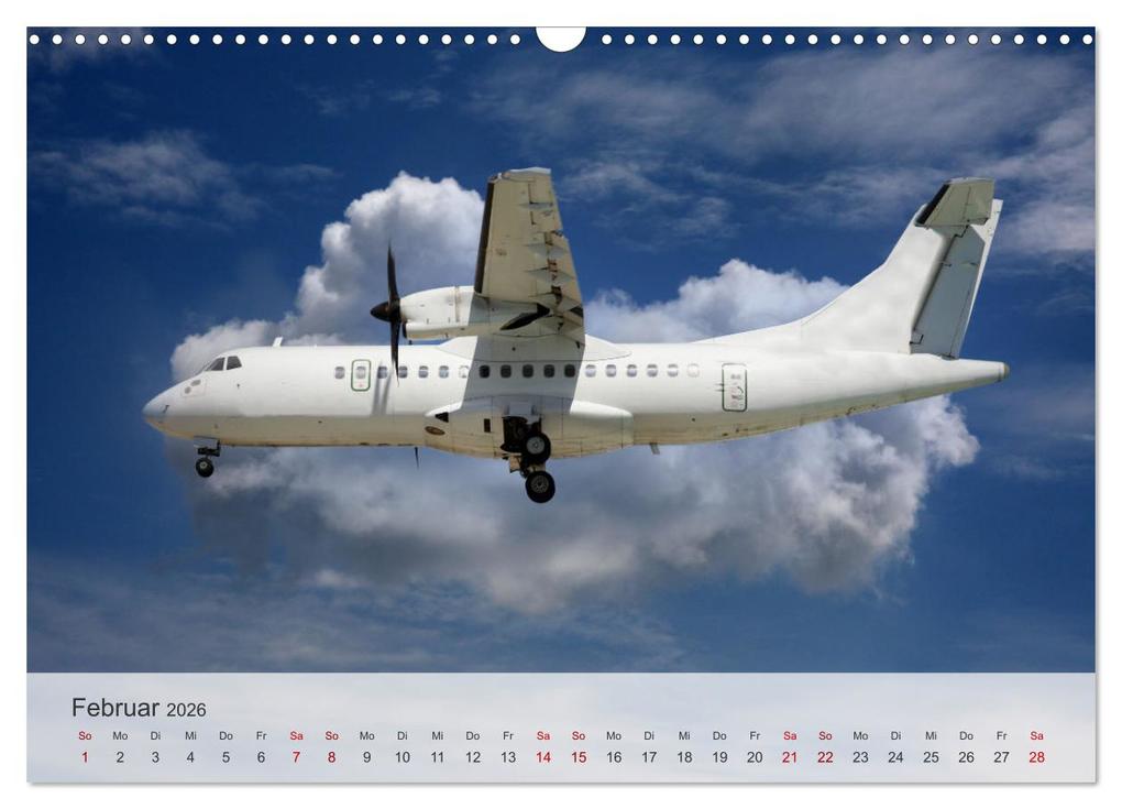 Weitere Ansicht: Flugzeuge über den Wolken (Wandkalender 2026 DIN A3 quer), CALVENDO Monatskalender | Gerhard Bittner, Calvendo