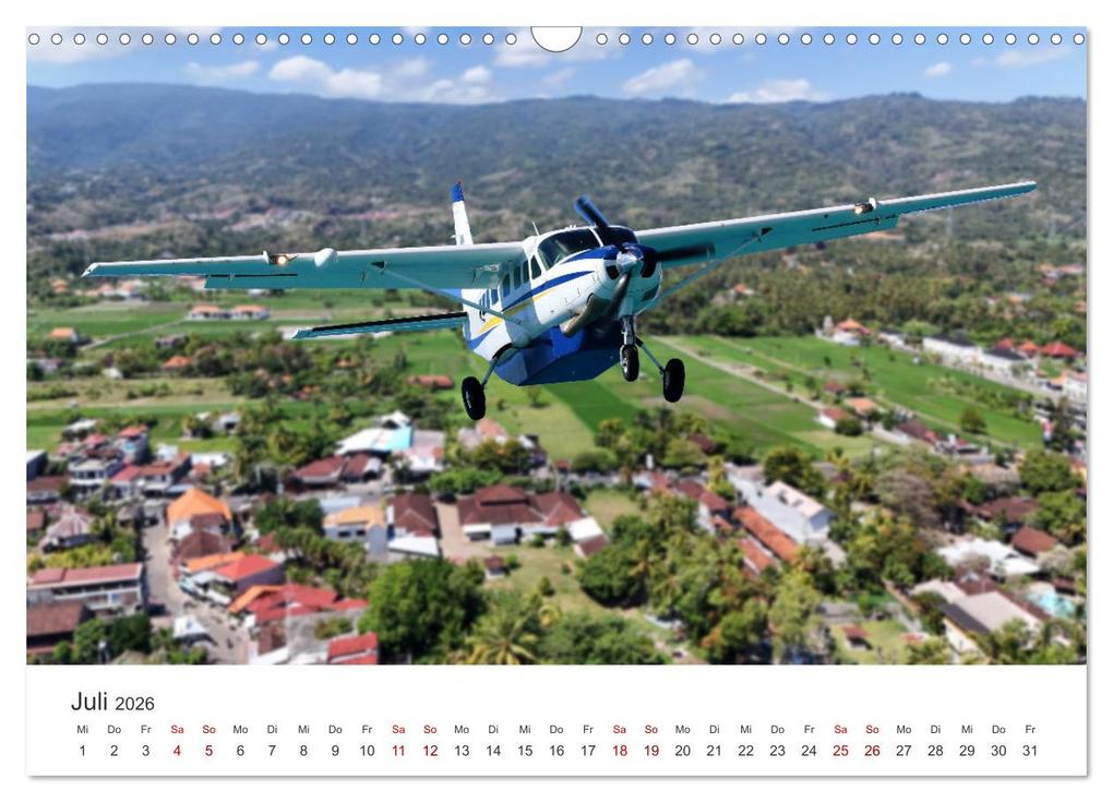 Weitere Ansicht: Flugzeuge über den Wolken (Wandkalender 2026 DIN A3 quer), CALVENDO Monatskalender | Gerhard Bittner, Calvendo